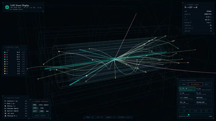 Particle Collision Visualizer